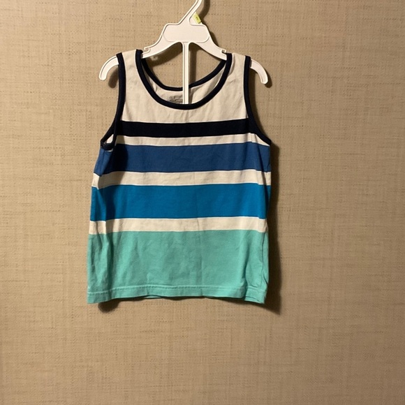 Arizona Jean Company Multicolor Striped Kids Tank Top - Picture 1 of 5